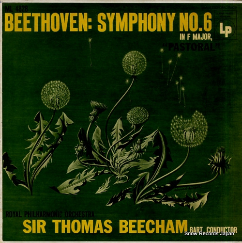BEECHAM, THOMAS beethoven; symphony no.6 