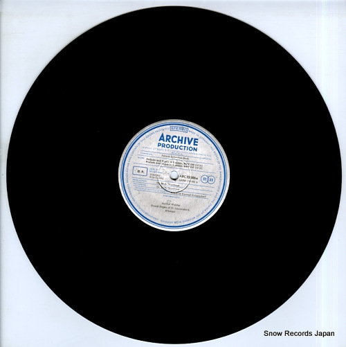 WALCHA, HELMUT bach; preludes and fugues ARC73206