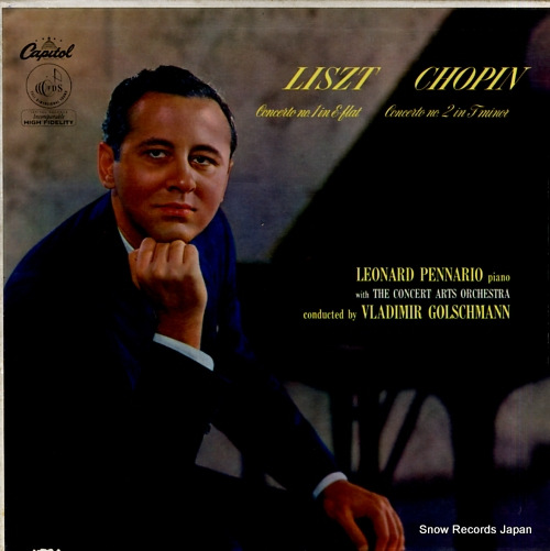 PENNARIO, LEONARD liszt / chopin; piano concertos P8366