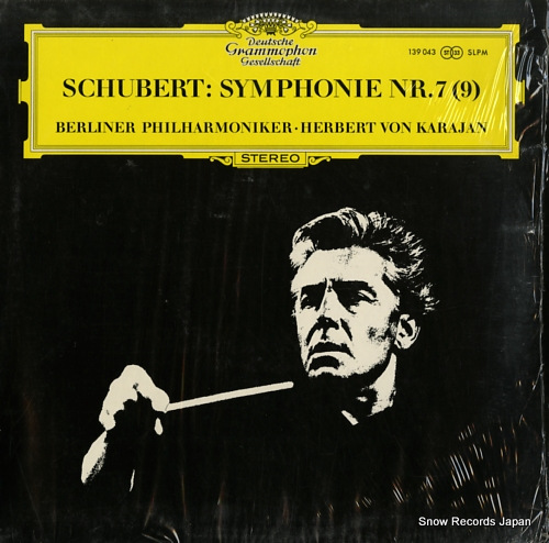 KARAJAN, HERBERT VON schubert; symphonie nr.7 (9) 139043