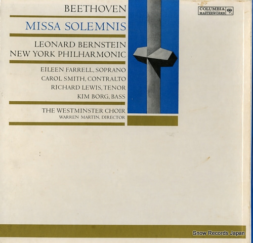 BERNSTEIN, LEONARD beethoven; missa solemnis M2S619