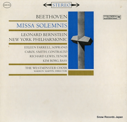 BERNSTEIN, LEONARD beethoven; missa solemnis M2S619