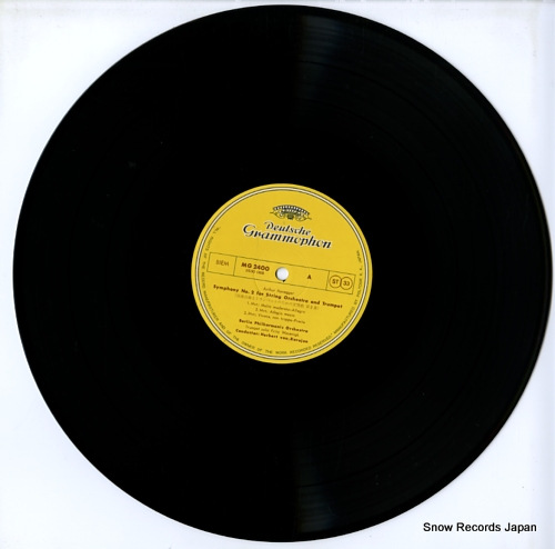 KARAJAN, HERBERT VON honegger; symphony no.2 for string orchestra and trumpet MG-2400