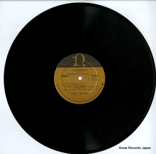 LEE, NOEL charles ives; piano sonata no.1 G-5025H/H-71169