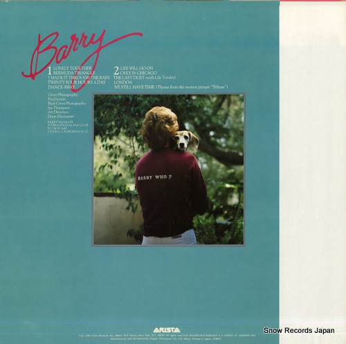 MANILOW, BARRY barry 25RS-106