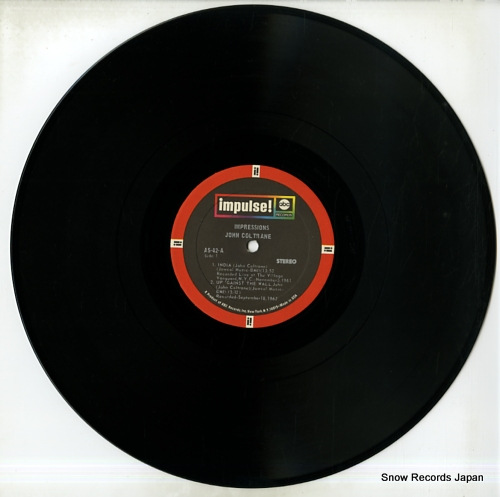 COLTRANE, JOHN impressions AS-42
