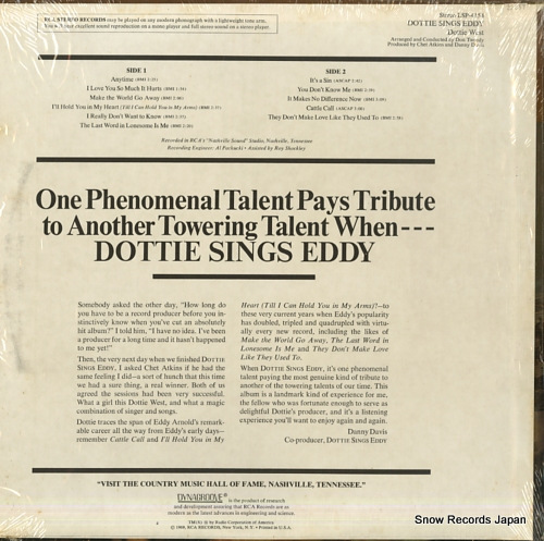 ɥƥ dottie sings eddy LSP-4154