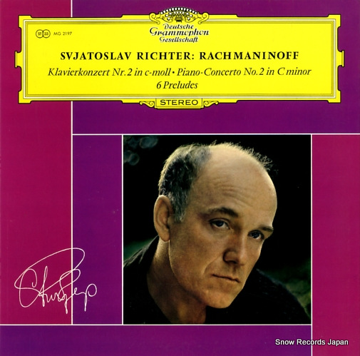 RICHTER, SVJATOSLAV rakhmaninov; piano concerto no.2 MG2197