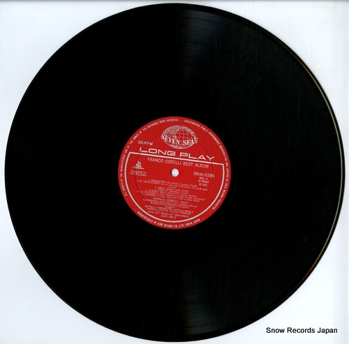 CORELLI, FRANCO best album SR(M)5195