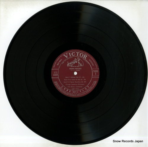 REINER, FRITZ rossini overtures LS-2261