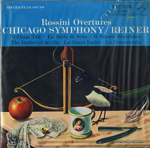 REINER, FRITZ rossini overtures LS-2261
