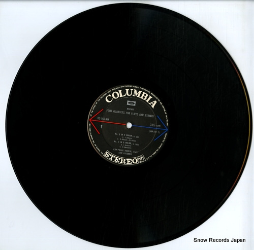 RAMPAL, JEAN-PIERRE mozart; four quartets for flute and strings OS-562-AM