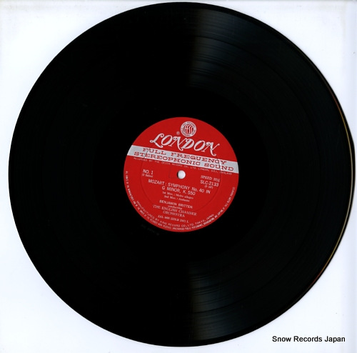 BRITTEN, BENJAMIN mozart; symphony no.40 in g minor SLC2133