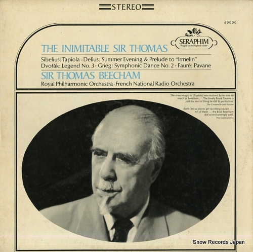 BEECHAM, THOMAS the inimitable sir thomas S-60000