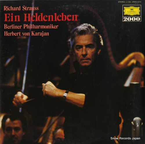 KARAJAN, HERBERT VON strauss; ein heldenleben 20MG0374