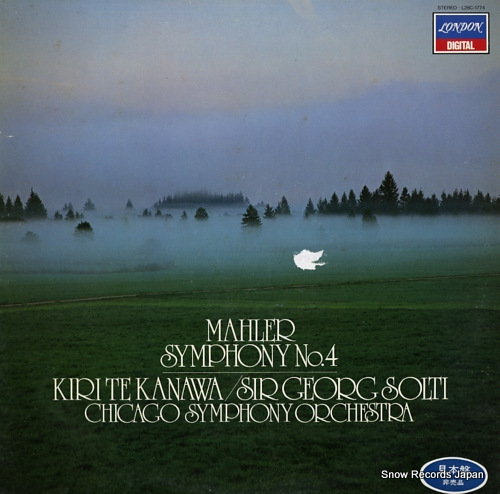 KANAWA, KIRI TE mahler; symphony no.4 L28C-1774