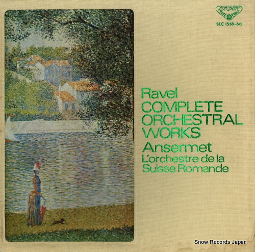 ANSERMET, ERNEST ravel; complete orchestral works SLC1558