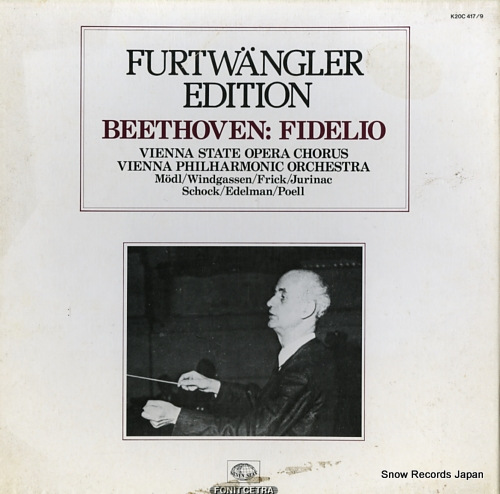 FURTWANGLER, WILHELM beethoven; fidelio K20C417