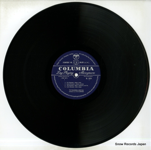 KLEMPERER, OTTO mozart; symphony no.41/40 RL3024