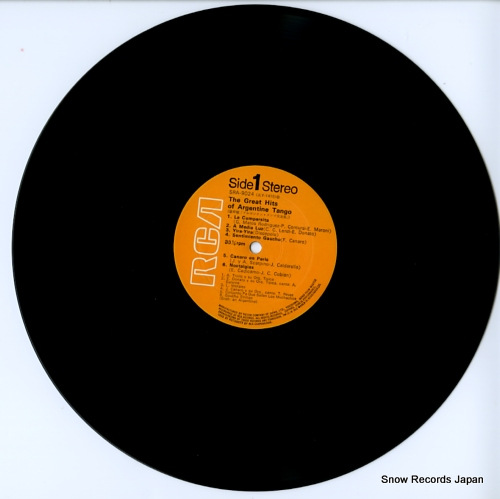 V/A the great hits of argentine tango SRA-9024