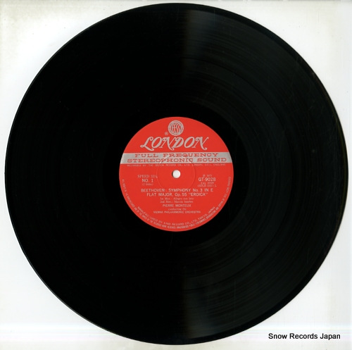 MONTEUX, PIERRE beethoven; symphony no.3 