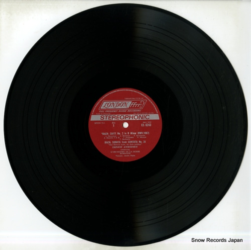 ANSERMET, ERNEST bach; suite no.2/no.3 CS6243