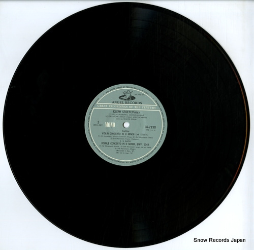 SZIGETI, JOSEPH violin recital GR-2190