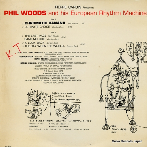 WOODS, PHIL phil woods and his european rhythm machine NCP-8004-PC