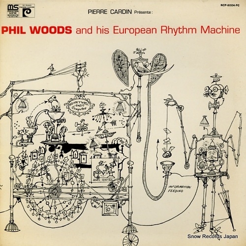 WOODS, PHIL phil woods and his european rhythm machine NCP-8004-PC