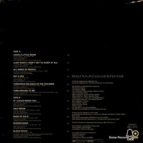 5TH DIMENSION, THE individually & collectively BLPL-5