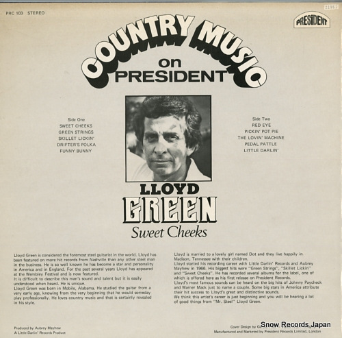 GREEN, LLOYD sweet cheeks PRC103