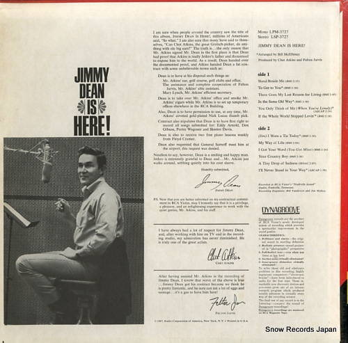 ߡǥ jimmy dean is here LPM3727