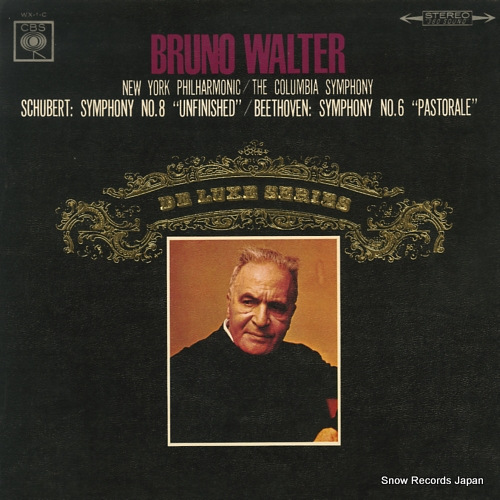 WALTER, BRUNO schubert; symphony no.8 