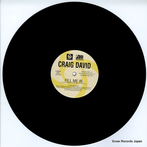 DAVID, CRAIG fill me in 0-88099