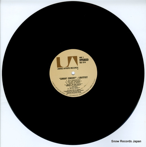 LIGHTFOOT, GORDON sunday concert UAS6714