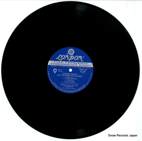 BLACK, STANLEY latin melodies of lecuona GT143