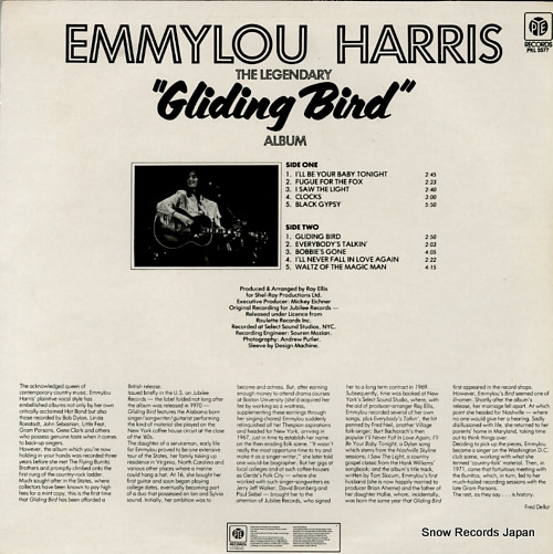 HARRIS, EMMYLOU the legendary 