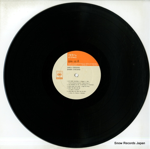 STREISAND, BARBRA simply streisand SOPN142