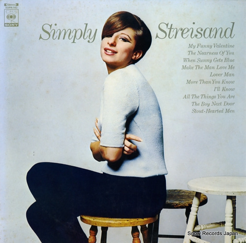 STREISAND, BARBRA simply streisand SOPN142