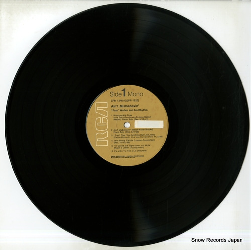 WALLER, FATS ain't misbehavin LPM-1246