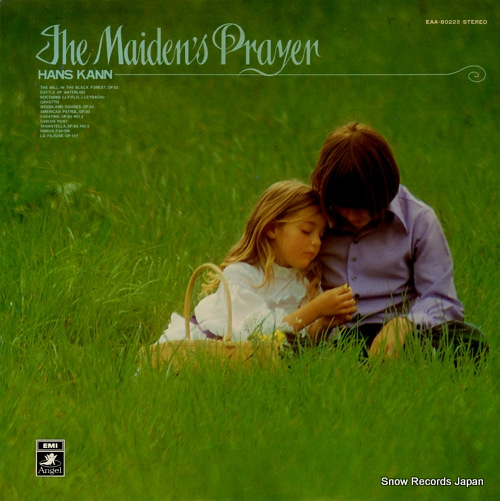 KANN, HANS the maiden's prayer EAA-80222
