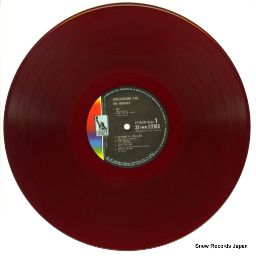 VENTURES, THE underground fire LP-8600