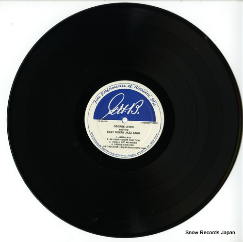 LEWIS, GEORGE the easy riders jazz band GHB-29