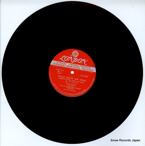 MEHTA, ZUBIN r.strauss; also sprach zarathustra SLA-1007