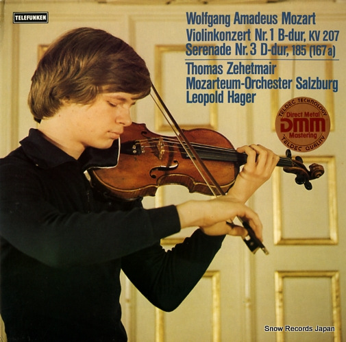ZEHETMAIR, THOMAS mozart; violinkonzert nr.1 6.42537
