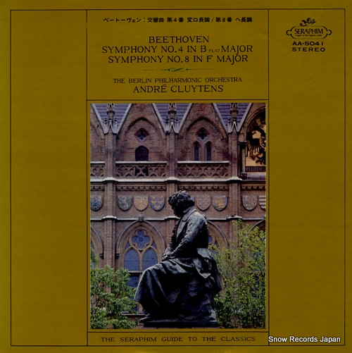 CLUYTENS, ANDRE beethoven; symphony no.4 & no.8 AA.5041