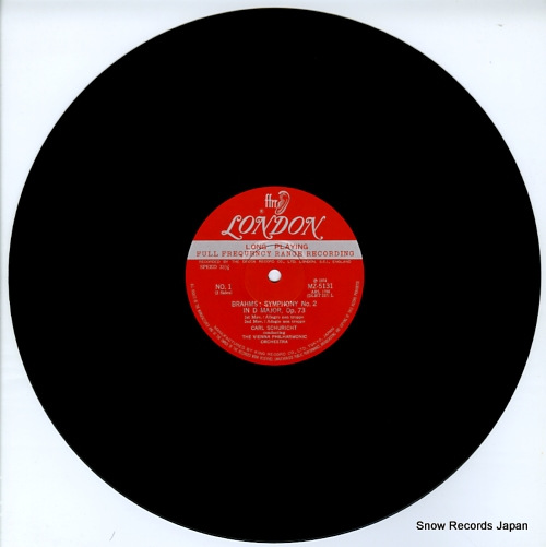 SCHURICHT, CARL brahms; symphonie no.2 in d major, op.73 MZ5131