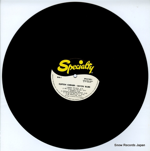 CHENIER, CLIFTON bayou blues SP2139