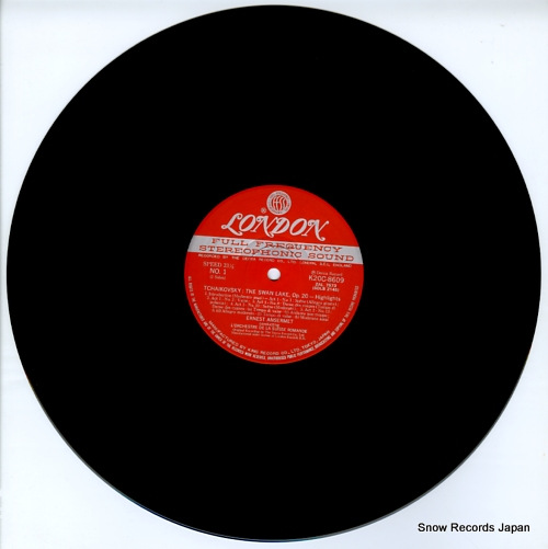 ANSERMET, ERNEST tchaikovsky; the swan lake highlights K20C-8609