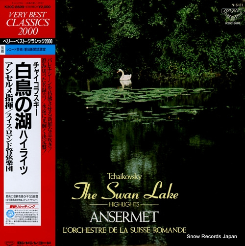 ANSERMET, ERNEST tchaikovsky; the swan lake highlights K20C-8609